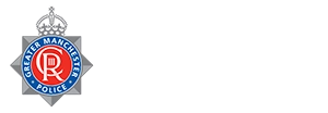 White Greater Manchester Police Logo